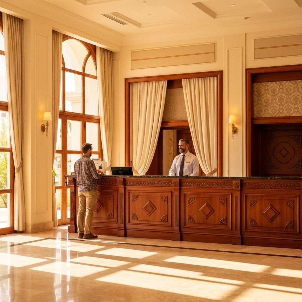 Resort lobby